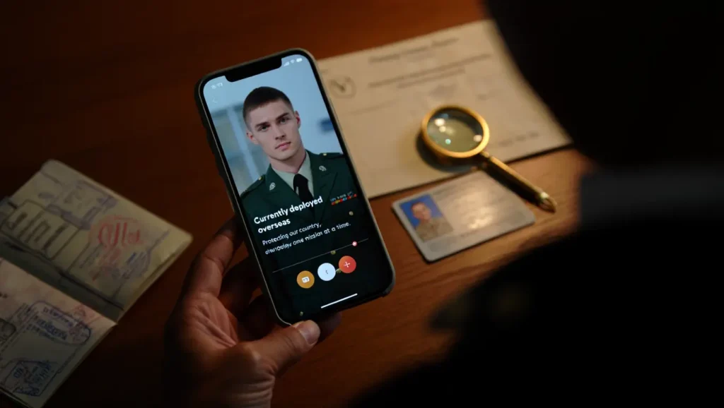 Fake Soldier Profile Scam