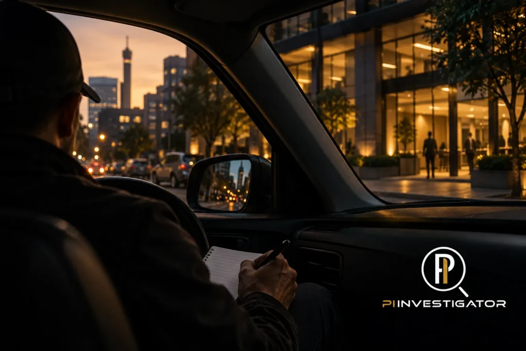 Private Investigator in Johannesburg